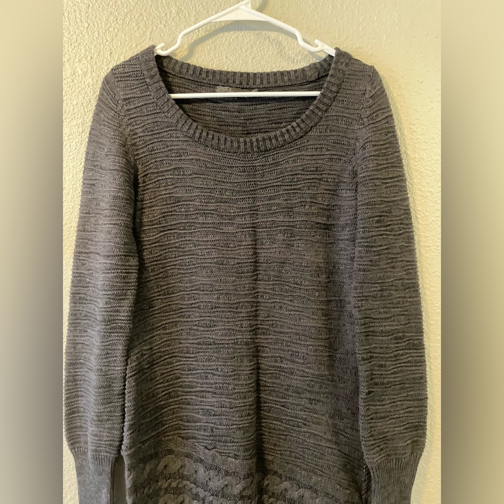 Prana Felicia Tunic Sweater Dress in Coal Size XS - Picture 6 of 12